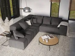 Pehmeä Kulmasohva Micadoni Home Margo XL, Tummanharmaa -NORE Kalusteet Myymälä pehmea kulmasohva micadoni home margo xl tummanharmaa 727d8 osta reference