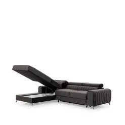 Pehmeä Kulmasohva NORE Grayson, Musta -NORE Kalusteet Myymälä pehmea kulmasohva nore grayson musta 66b79 osta reference