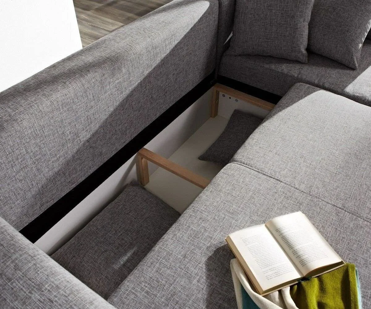 Pehmeä Kulmasohva Ropez Fiesta, Harmaa 3 Pehmeä Kulmasohva Ropez Fiesta, Harmaa - Image 3