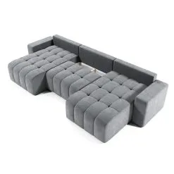 Pehmeä Kulmasohva Selsey Batilo U, Harmaa -NORE Kalusteet Myymälä pehmea kulmasohva selsey batilo u harmaa 0772e palaute reference