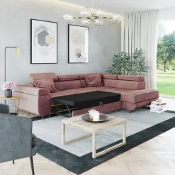 Pehmeä Kulmasohva Selsey Stevil, Vaaleanpunainen -NORE Kalusteet Myymälä pehmea kulmasohva selsey stevil vaaleanpunainen 2b941 halvempi reference