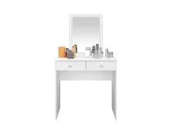 Peilipöytä ML Meble Bijou 01, Valkoinen -NORE Kalusteet Myymälä peilipoyta ml meble bijou 01 valkoinen f612b netistai reference
