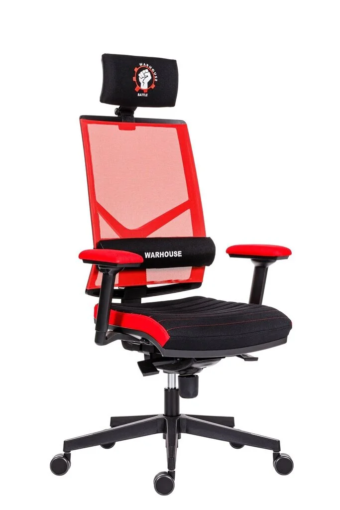 Pelituoli Wood Garden Battlechair Niskatuella, Punainen/musta 1 Pelituoli Wood Garden Battlechair Niskatuella, Punainen/musta