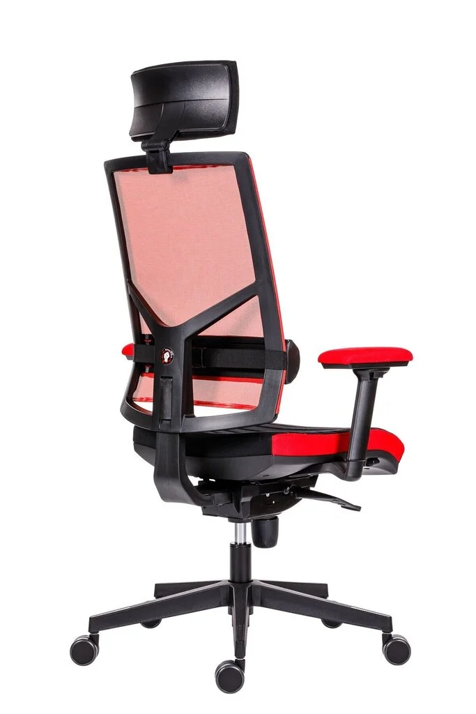 Pelituoli Wood Garden Battlechair Niskatuella, Punainen/musta 4 Pelituoli Wood Garden Battlechair Niskatuella, Punainen/musta - Image 4