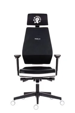 Pelituoli Wood Garden Model.42 BN7 Niskatuella, Musta/valkoinen