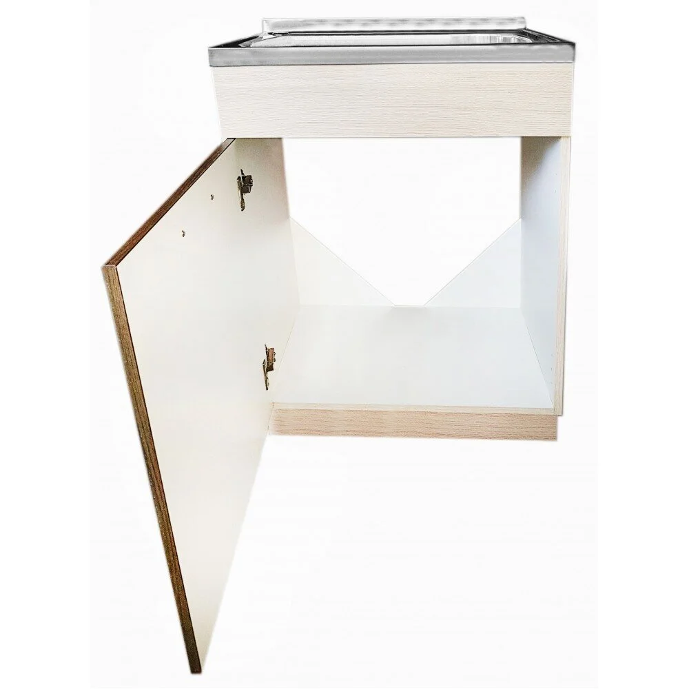 Pesuallaskaappi MD18, Tummanruskea 2 Pesuallaskaappi MD18, Tummanruskea - Image 2