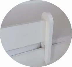 ADRK Furniture Pinnasänky ADRK Huonekalut Emka X1, 80x160 Cm, Valkoinen -NORE Kalusteet Myymälä pinnasanky adrk huonekalut emka x1 80x160 cm 81e74 osta reference