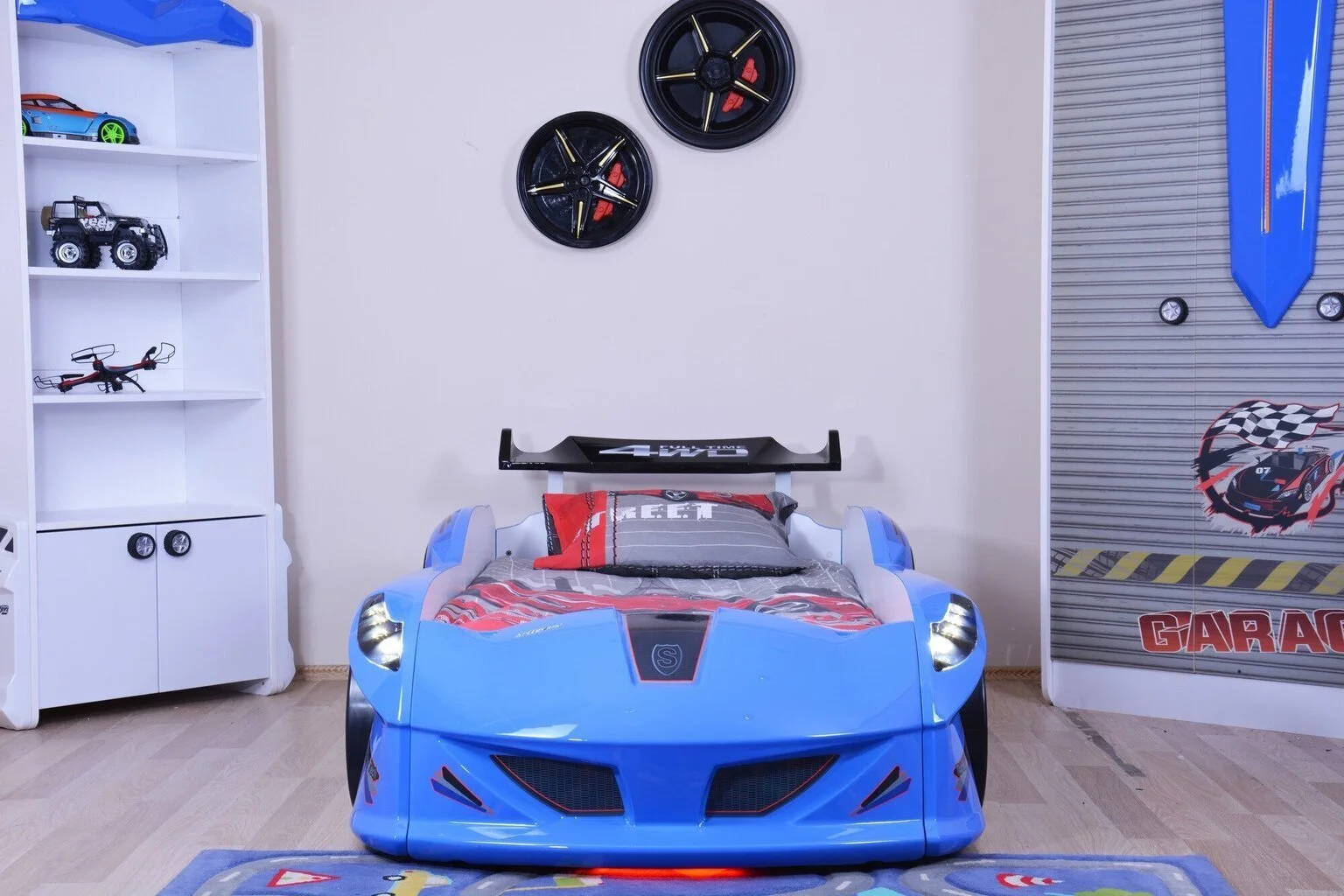 Pinnasänky Kalune Design Speedy, Sininen 4 Pinnasänky Kalune Design Speedy, Sininen - Image 4