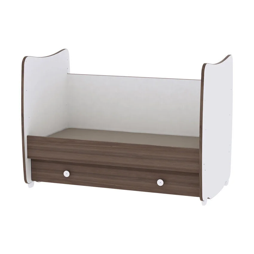 Pinnasänky Lorelli Dream New, 60x120, Valkoinen/vaaleanruskea 3 Pinnasänky Lorelli Dream New, 60x120, Valkoinen/vaaleanruskea - Image 3