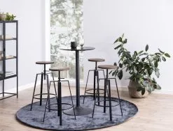 Pöytä Actona Ibiza, Musta -NORE Kalusteet Myymälä poyta actona ibiza musta 92365 netistai reference