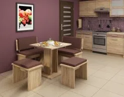 Meblocross Pöytä Bond 04, Tammi Väri -NORE Kalusteet Myymälä poyta bond 04 tammi vari 8d021 netistai reference