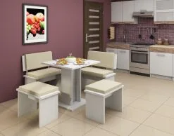 Meblocross Pöytä Bond 04, Valkoinen -NORE Kalusteet Myymälä poyta bond 04 valkoinen c5da4 netistai reference