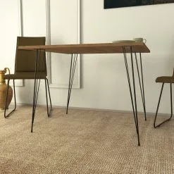 Pöytä Kalune Design Sandalf Square, Ruskea -NORE Kalusteet Myymälä poyta kalune design sandalf square ruskea 10684 netistai reference