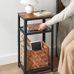 Pöytä LET75BX, Ruskea/musta -NORE Kalusteet Myymälä poyta let75bx ruskeamusta f12ae halvempi reference