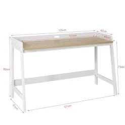 SoBuy Puinen Tietokonepöytä, FWT41-WN -NORE Kalusteet Myymälä puinen tietokonepoyta fwt41 wn 6142d hinta reference