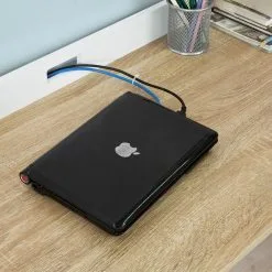 SoBuy Puinen Tietokonepöytä, FWT41-WN -NORE Kalusteet Myymälä puinen tietokonepoyta fwt41 wn 901be palaute reference