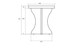 Meblocross Ruokailuhuone Jakkarat, Ruskean/valkoisen Väriset -NORE Kalusteet Myymälä ruokailuhuone jakkarat ruskeanvalkoisen variset 7130c osta reference