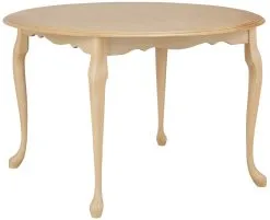 Notio Living Ruokapöytä Charles 120, Kerma/valkoinen