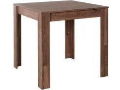 Ruokapöytä Notio Living Lynn 80, Ruskea