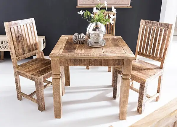 Ruokapöytä Rustica 80x80 Cm 3 Ruokapöytä Rustica 80x80 Cm - Image 3