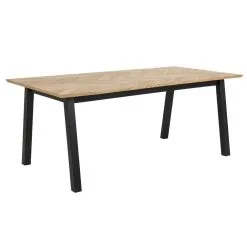 Ruokapöytä Selsey Brighton 180, Ruskea -NORE Kalusteet Myymälä ruokapoyta selsey brighton 180 ruskea 3ca1c netistai reference