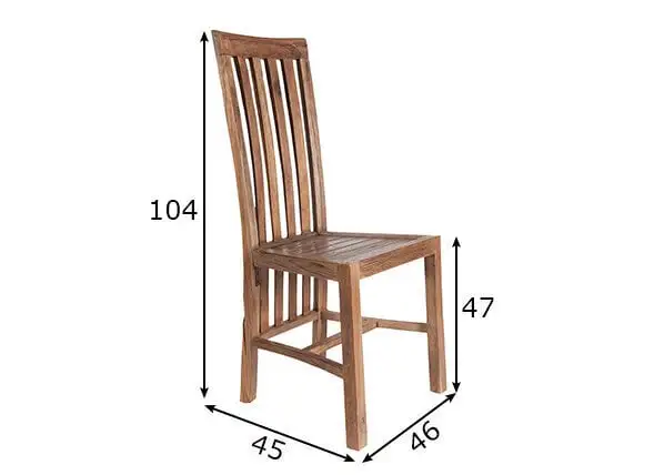 Ruokatuoli Seadrift 3 Ruokatuoli Seadrift - Image 3