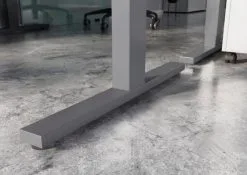 Työpöytä 4244, Harmaa -NORE Kalusteet Myymälä sahkoisesti saadettava kirjoituspoyta agenda 80x180 cm d6519 osta reference