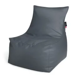 Qubo™ Säkkituoli Qubo ™ Birmalainen, Keinonahkaa, Harmaa