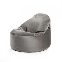 Qubo™ Säkkituoli Qubo ™ Cuddly 65, Verhoilukangas, Harmaa