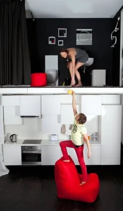 Pusku Pusku Säkkituoli Seat OX Punainen -NORE Kalusteet Myymälä sakkituoli seat ox punainen 539cf netistai reference