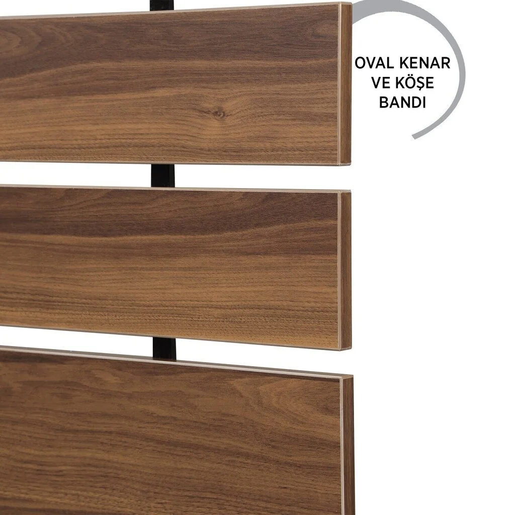 Sängynpääty Kalune Design Fuga 120LK, Ruskea 3 Sängynpääty Kalune Design Fuga 120LK, Ruskea - Image 3