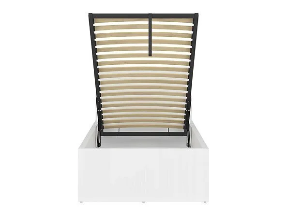 Black Red White Sänky BRW Tetrix 90x200cm, Valkoinen 3 Black Red White Sänky BRW Tetrix 90x200cm, Valkoinen - Image 3