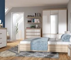 Black Red White Sänky Caspian 140x200, Valkoinen 5 Black Red White Sänky Caspian 140x200, Valkoinen -NORE Kalusteet Myymälä sanky caspian 140x200 valkoinen 1660d netistai reference