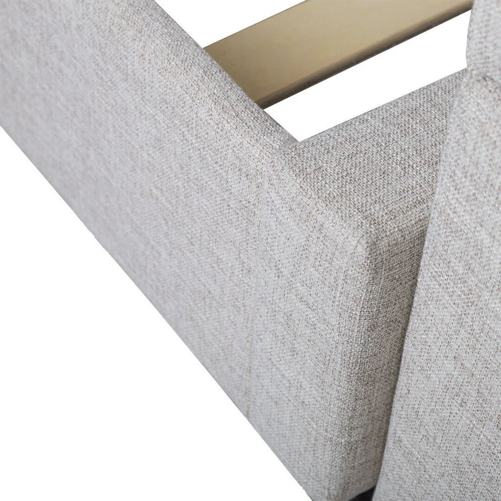 Home4you Sänky EMILIA, Vaalea Beige 3 Home4you Sänky EMILIA, Vaalea Beige - Image 3