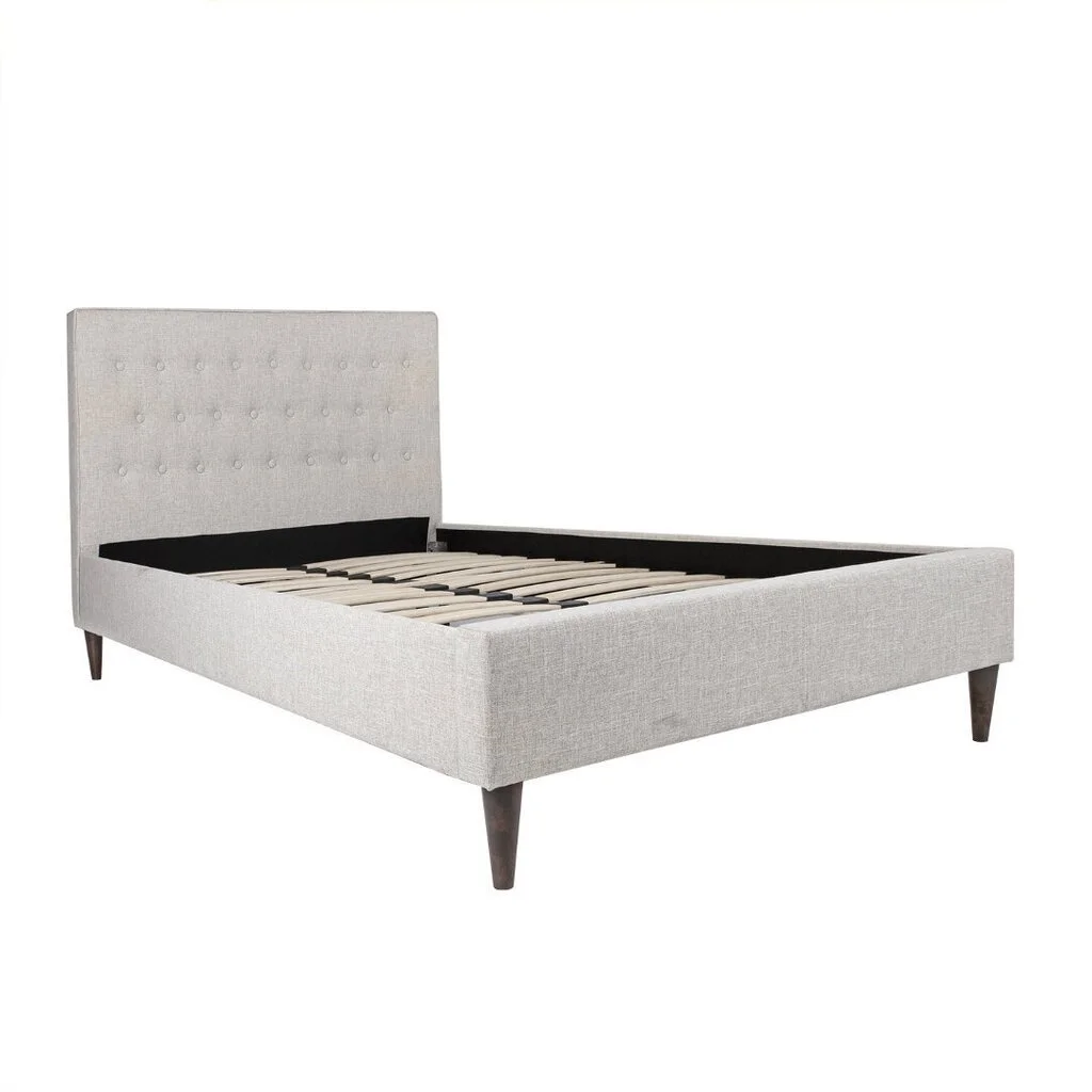 Home4you Sänky EMILIA, Vaalea Beige 2 Home4you Sänky EMILIA, Vaalea Beige - Image 2