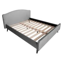 Home4you Sänky LAURA 160x200cm, Vaaleanharmaa 7 Home4you Sänky LAURA 160x200cm, Vaaleanharmaa -NORE Kalusteet Myymälä sanky laura 160x200cm vaaleanharmaa 73322 palaute reference