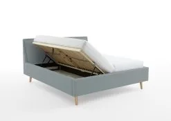 Sänky Meise Frieda BK, 140x200 Cm, Vaaleansininen/ruskea. -NORE Kalusteet Myymälä sanky meise frieda bk 140x200 cm vaaleansininenruskea 69706 reference