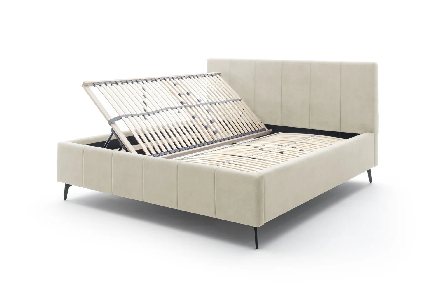 Sänky Meise Lizzano, 160x200 Cm, Beige Väri 3 Sänky Meise Lizzano, 160x200 Cm, Beige Väri - Image 3