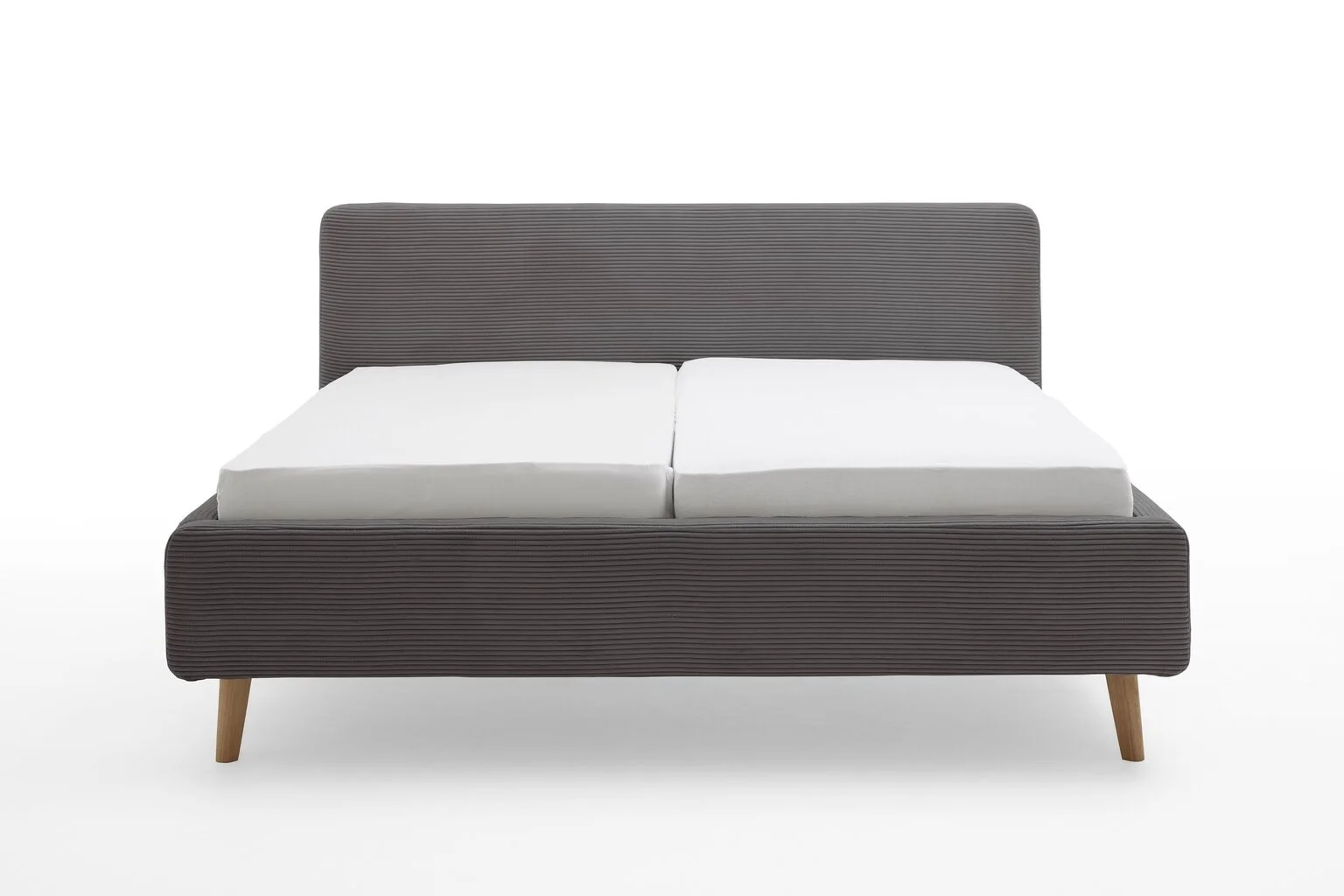 Sänky Meise Mattis Cord Vuodevaatelaatikolla, 160x200 Cm, Harmaa 1 Sänky Meise Mattis Cord Vuodevaatelaatikolla, 160x200 Cm, Harmaa