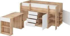 Sänky Työpöydällä Smile P, Tammen Väri / Valkoinen 11 Sänky Työpöydällä Smile P, Tammen Väri / Valkoinen -NORE Kalusteet Myymälä sanky tyopoydalla smile p tammen vari valkoinen 47722 osta reference