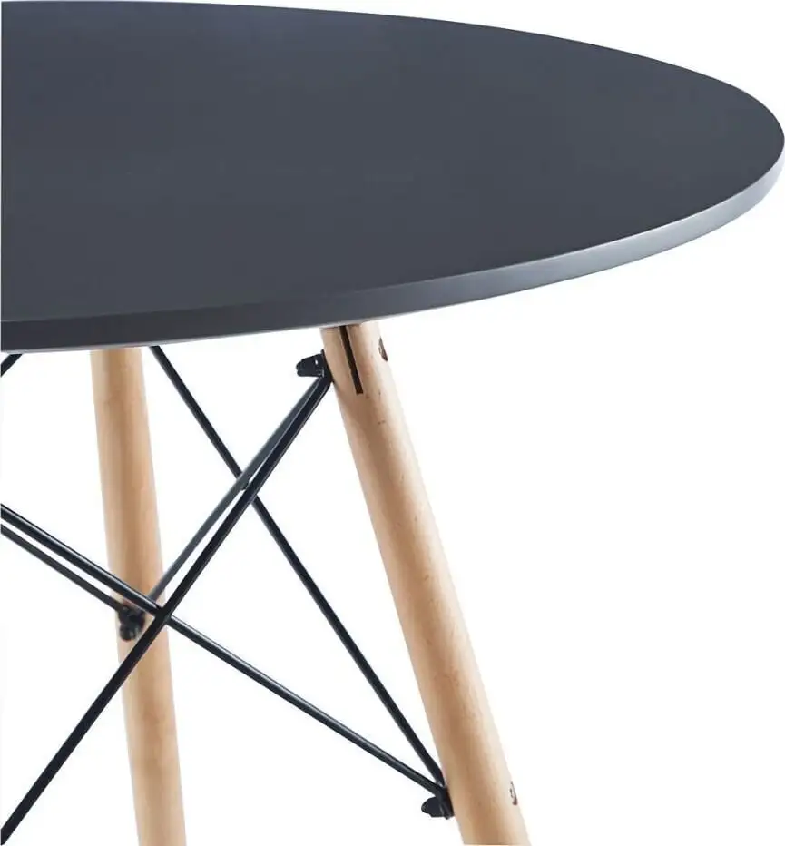 Saska Garden Matera -pöytä, 74 X 80 Cm, Musta 2 Saska Garden Matera -pöytä, 74 X 80 Cm, Musta - Image 2