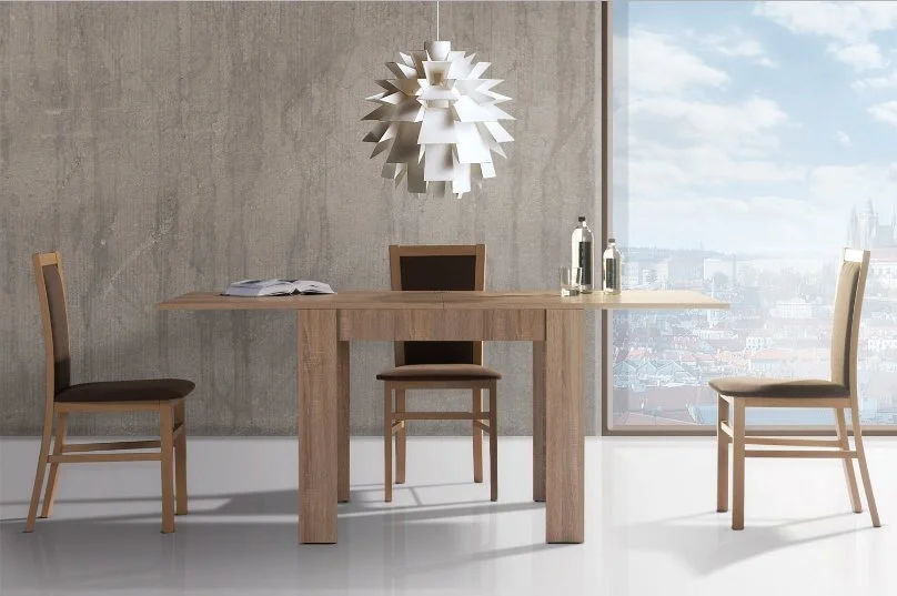 Szynaka Meble Saturn 40, Jatkettava Ruokapöytä, Tammi 5 Szynaka Meble Saturn 40, Jatkettava Ruokapöytä, Tammi - Image 5