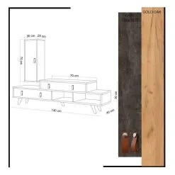 Section Kalune Design Joseph, Ruskea / Tummanharmaa -NORE Kalusteet Myymälä section kalune design joseph ruskea tummanharmaa f8cc1 palaute reference