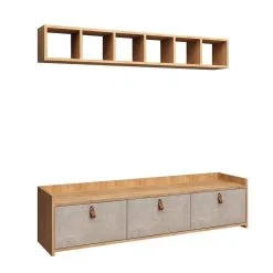 Section Kalune Design Sleppa, Ruskea/harmaa -NORE Kalusteet Myymälä section kalune design sleppa ruskeaharmaa bc50f netistai reference