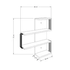 Seinähylly Kalune Design Milas, Valkoinen 5 Seinähylly Kalune Design Milas, Valkoinen -NORE Kalusteet Myymälä seinahylly kalune design milas valkoinen 52ee8 netistai reference