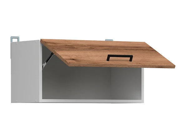 Black Red White Seinäkaappi BRW Junona Line 60, Tummanruskea 3 Black Red White Seinäkaappi BRW Junona Line 60, Tummanruskea - Image 3