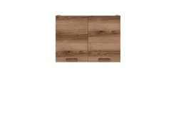 Black Red White Seinäkaappi BRW Junona Line 80, Tummanruskea