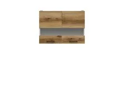 Black Red White Seinäkaappi BRW Junona Line 80W, Vaaleanruskea.