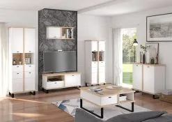 Seinäkaappi Meblocross Cross Cro-23 S, Tammi / Valkoinen. 4 Seinäkaappi Meblocross Cross Cro-23 S, Tammi / Valkoinen. -NORE Kalusteet Myymälä seinakaappi meblocross cross cro 23 s tammi 36619 hinta reference