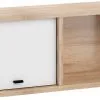 Seinäkaappi Meblocross Cross Cro-23 S, Tammi / Valkoinen.